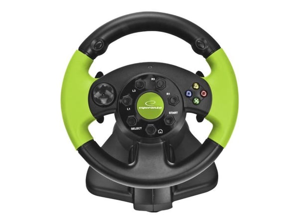 Esperanza EG104, Playstation 3, Xbox 360, Musta, Vihreä, 1 kpl
