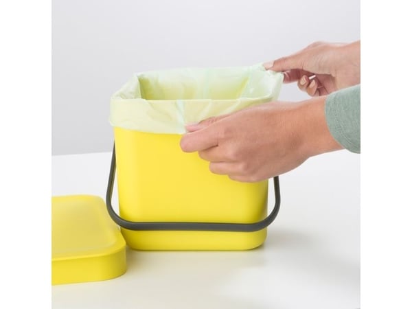 Brabantia PerfectFit code S - Søppeldunkfôr - 6 L - polyetylen - pakke av 10