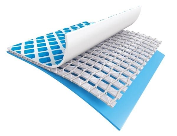 Intex 28132GN, Oppblåsbart basseng, Blå, 14 kg