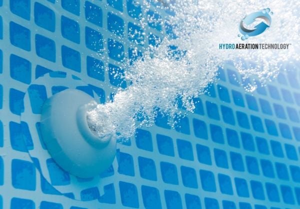 Intex 28132GN, Oppblåsbart basseng, Blå, 14 kg