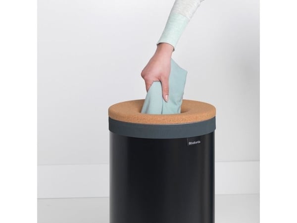 Brabantia Laundry Bin, 35 L cork / black