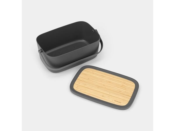 Brabantia 128264, Rektangulær, Sort, Tre, Tre, Bamboo, 395 mm, 255 mm
