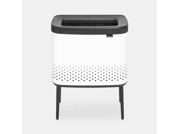 Brabantia 200502, 60 l, Rektangulær, MDF, Hvit, Sort