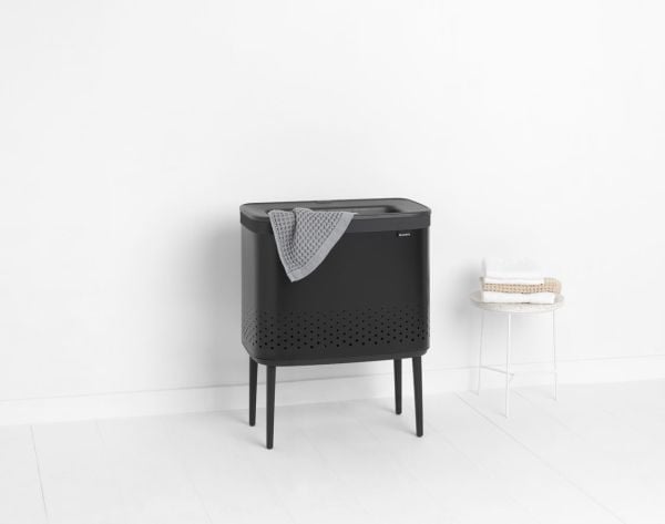 Brabantia 200526, 60 l, Rektangulær, Sort, Sort, 540 mm, 320 mm