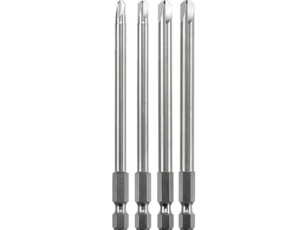 kwb TORQUESET, 4 stykker, Torq-Set, Stål, 4, 6, 8, 10, 100 mm, 25,4 / 4 mm (1 / 4")