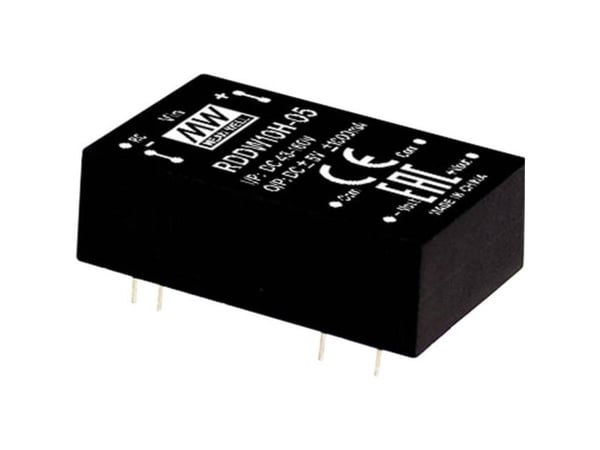 MEAN WELL RSDW10H-03, 43 - 160 V, 10 W, RoHS, 16 g, 600 stk