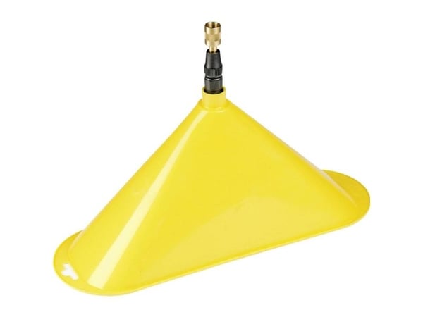GLORIA 000270.0000, Skjerm for ugressbekjempelse, Gult, prima 3, 5,8 Pro 180, AutoPump, Primex 5, Pro 1300, Hobby 1800, Hobby 1200, 33,5 cm, 1 styk...
