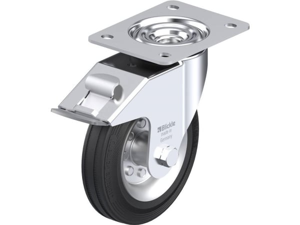 Ohjausrulla tulpalla Blickle LE-VE 160R-FI