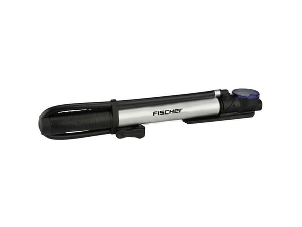 Fischer cykelpump 85584 minipump i aluminium, svart (85584)