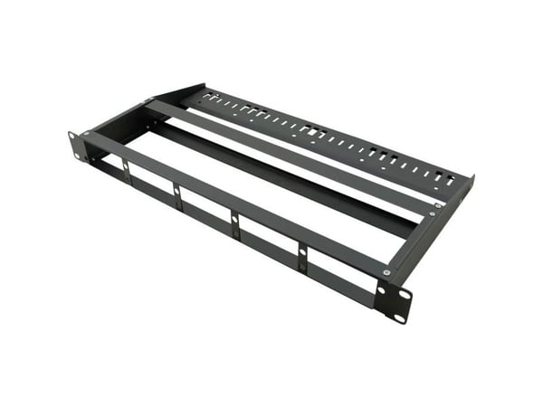 Value 21.99.1108, Panelsats, Svart, 19U, 1,11 kg, 1 styck, 290 mm