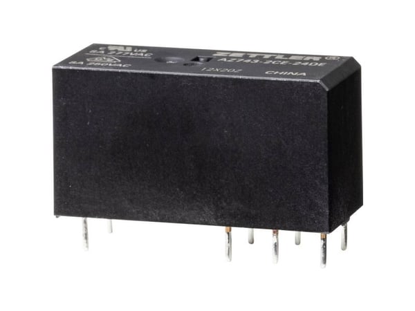 Zettler Electronics AZ743-2CE-24DE kraftrelé 24 V/DC 8 A Zettler Electronics AZ743-2CE-24DE kraftrelé 24 V/DC 8 A