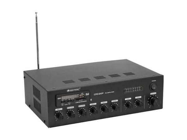 Omnitronic 80709607, 120 W, D, päätepistoke, 230 V, 50 Hz, 240 W
