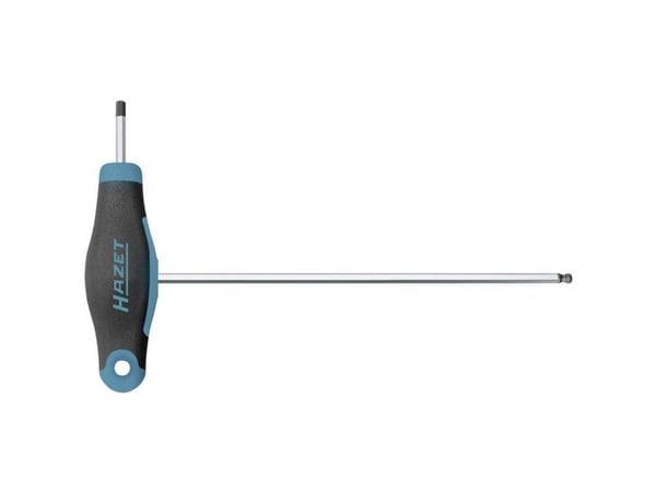 HAZET 829KK-2.5, 118 mm, Sort, Blå