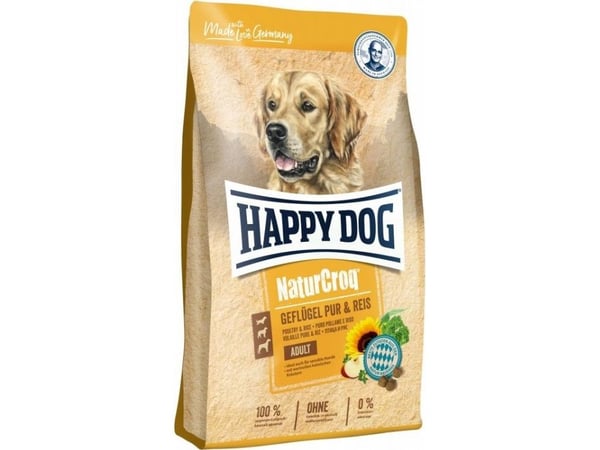 Happy Dog NATURCROQ DRÓB/RYZ 1 kg