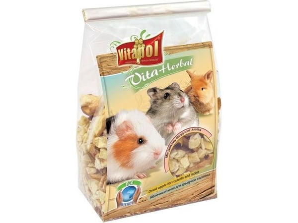 Vitapol MIX äppelfoder för gnagare 100 g