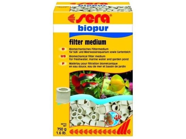 Sera filtermedie Biopur 750g