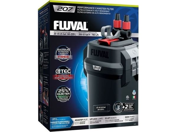 Fluval eksternt filter 207 Fluval eksternt filter 207
