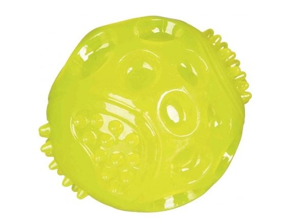 TRIXIE 33643, Hund, Ball, Flerfarget, Termoplastisk gummi (TPR), 7,5 cm