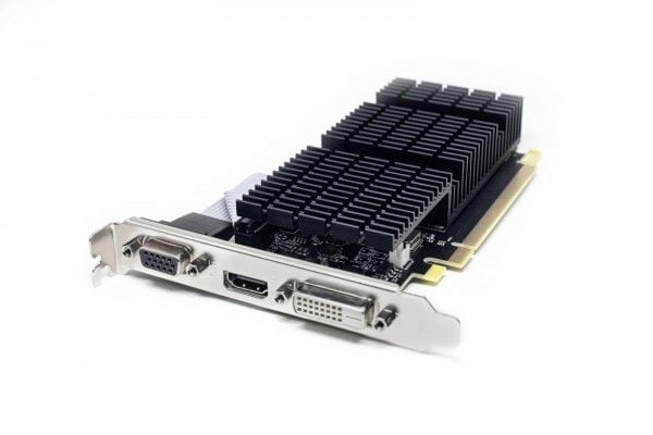 AFOX Radeon R5 230 1GB DDR3 64-bit DVI HDMI VGA LP grafikkort med kjøler