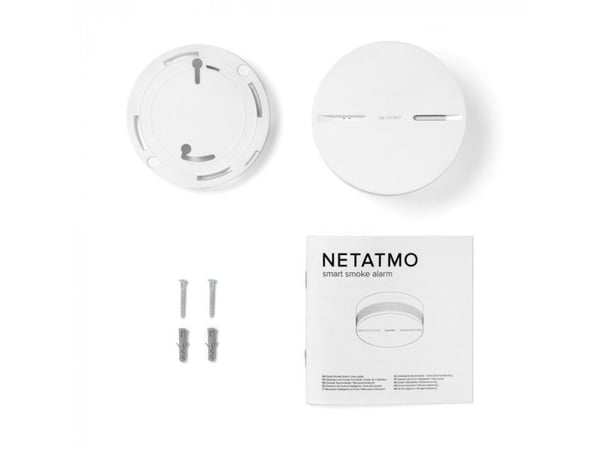 Netatmo NSA-DE, Valosähköanturi, Valkoinen, 85 dB, Pintakiinnitys, Muovi, Vaaka