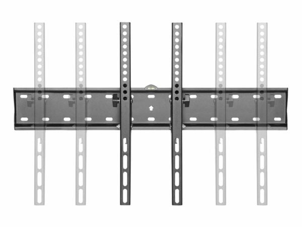 Equip 650332, 177,8 cm (70"), 200 x 200 mm, 600 x 400 mm, -12 - 12°, Rustfritt stål, Sort
