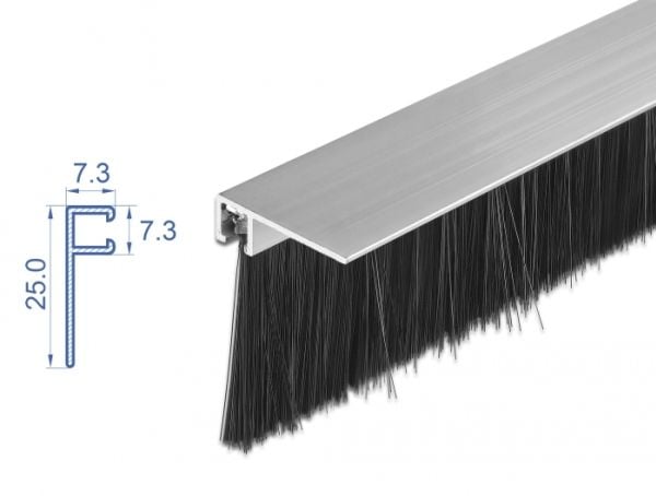 DeLOCK 66652, Sort, Aluminium, Plast, Rektangulær, 1000 mm, 40 mm, China