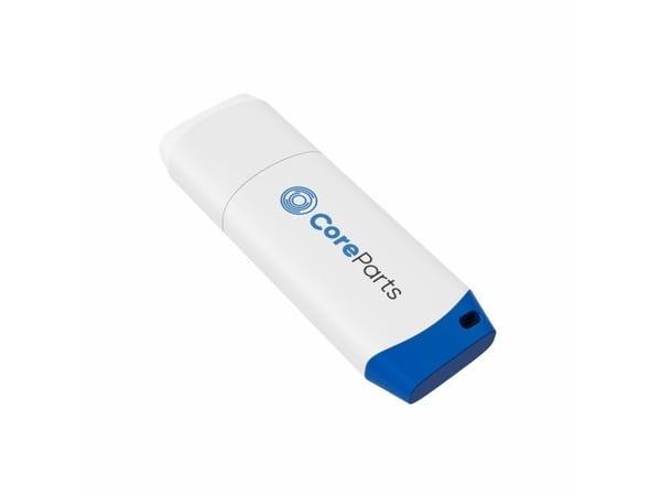 CoreParts MM-USB3.0-16GB, 16 GB, USB A-tyyppi, 3.2 Gen 1 (3.1 Gen 1), 80 MB/s, Suojus, Sininen