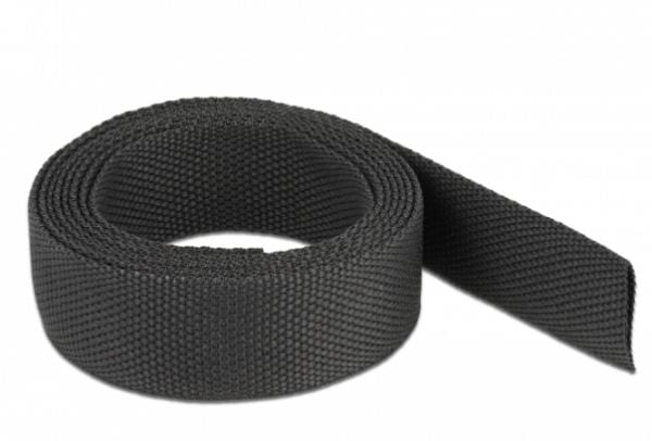 DeLOCK 20793, Kutistesukka, Musta, Polyolefiini, 2 m, 1 kpl, 2:1