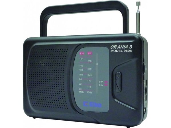 Eltra ANIA 3 svart radio