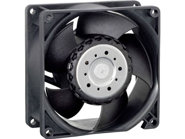 ebm-papst 3214 JH, Vifte, 9,2 cm, 6800 RPM, 146 m³/t, Sort