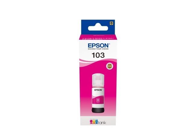 Epson 103, Alkuperäinen, Magenta, Epson, L1110, L1110 CIS, L1110 MEAF, L3100 CIS, L3101 CIS, L3110, L3110 CIS, L3110 MEAF, L3111, L3111..., 70 ml, ...