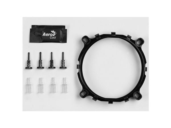 Aerocool Air Frost 2, Kjøler, 9 cm, 1800 RPM, 25,7 dB, 45,6 cfm, Sort