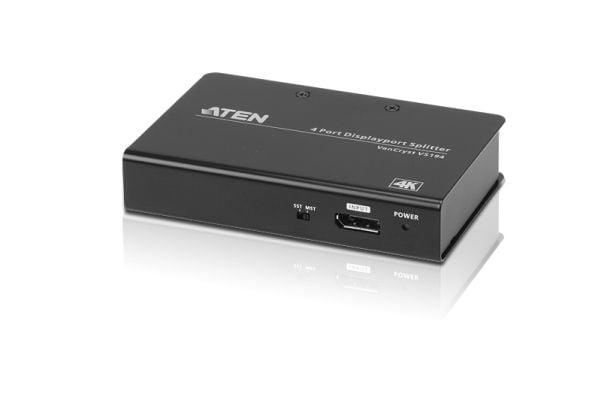 ATEN VanCryst VS194 - Video/lyd-splitter - 4 x DisplayPort - stasjonær