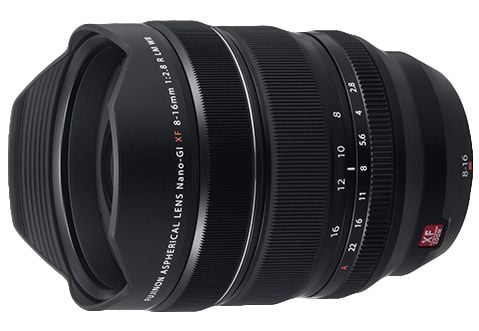 Fujifilm XF8-16 mm F2.8 R LM WR, MILC/SLR, 20/13, Ultralaaja objektiivi, 0.25 m, 2.8 - 22, Automaattinen/manuaalinen