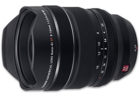 Fujifilm XF8-16 mm F2.8 R LM WR, MILC/SLR, 20/13, Ultralaaja objektiivi, 0.25 m, 2.8 - 22, Automaattinen/manuaalinen