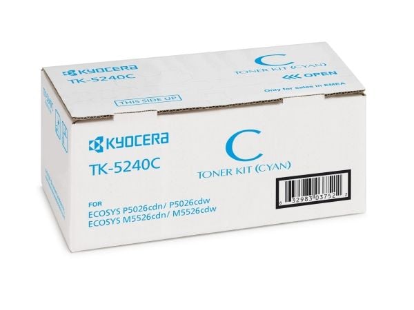 KYOCERA TK-5240C, 3000 sivua, Syaani, 1 kpl