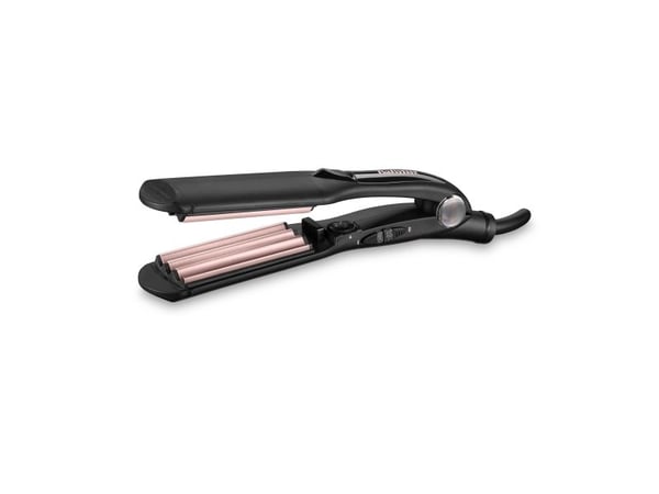 BaByliss 2165CE, crepejern fra 120 °C til  210 °C, Sort, Pink