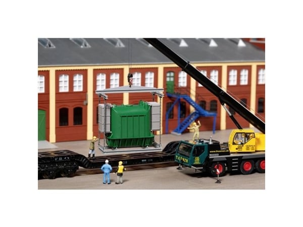 Auhagen 41654, HO (1:87), Grønn, Grå