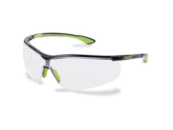 Uvex 9193265, Vernebriller, Lime, Svart, Polykarbonat, 1 stykker