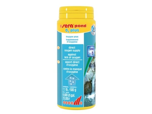 sera pond O2 plus, Oksygenforsyning til dam, 25000 l, 500 g