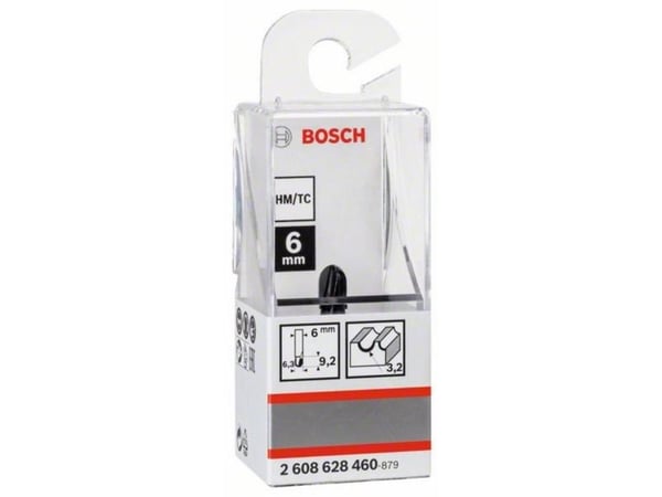 Bosch tilbehør 2608628460 hulfräser, arbeidelengde 9,20 mm, skaftdiameter 6 mm