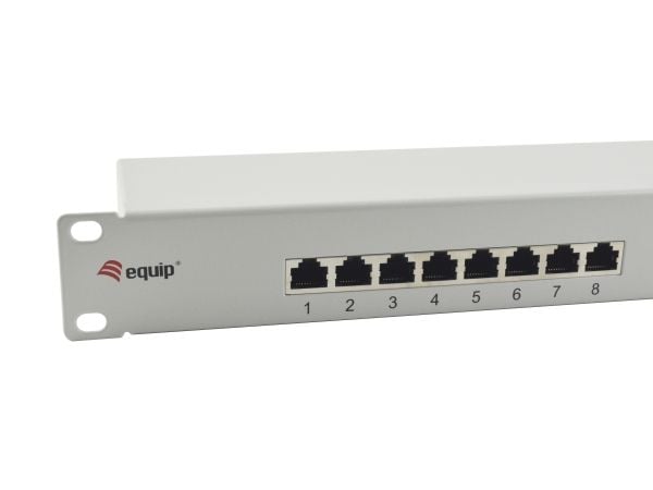 Equip 326317, 10/100/1000Base-T(X), Gigabit Ethernet, 1000 Mbit/s, RJ-45, Cat6, Grå