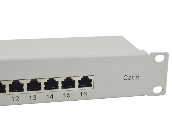 Equip 326317, 10/100/1000Base-T(X), Gigabit Ethernet, 1000 Mbit/s, RJ-45, Cat6, Grå