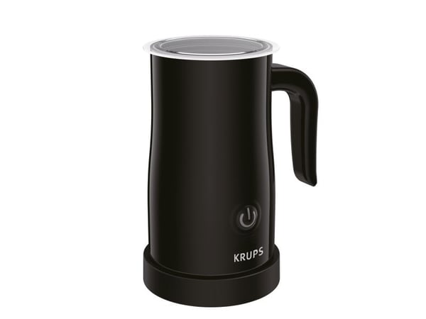 Krups XL1008, Automatisk melkeskummer/varmer, Svart, Rustfritt stål, 150 ml, 0,3 l, 100 s