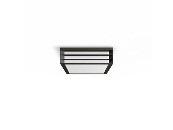 Philips myGarden Moonshine-taklampe, 28 W, E27, ingen pære, Vegglys, Antrasitt, Metall, IP44, Hage, Terrasse, II
