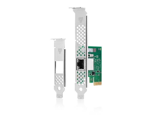 Intel I210-T1 - Nettverksadapter - PCIe 2.1 lav profil - Gigabit Ethernet x 1 - for HP 280, 285 G6, 295 G6; Desktop Pro 300 G6; EliteDesk 80X G6; P...