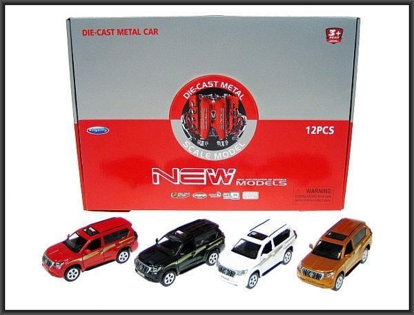 Hipo Auto Toyota Prado 12 cm lys og lyd (HXFY072)