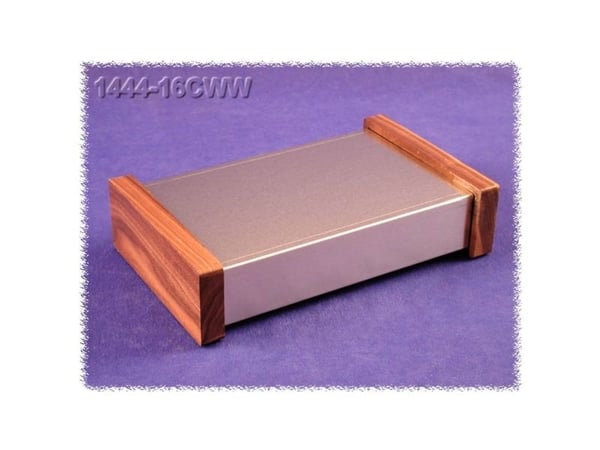 Hammond Electronics 1444-22CWW universal-kapsling 305 x 203 x 51 aluminium natur 1 stk