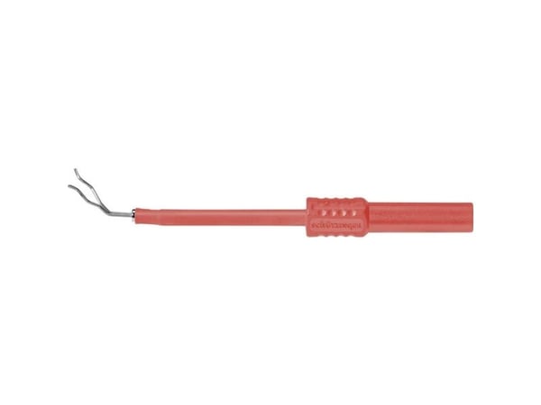 Schützinger ZPK 8188 Ni / RT mätprovetång, anslutning 4 mm, röd, 1 st
