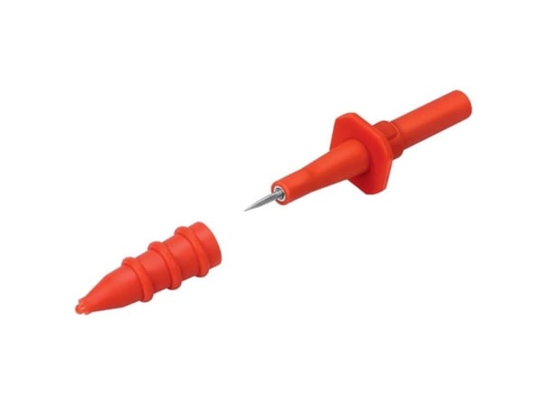 Schützinger SPS 2590 Ni / RT Sikkerhedstestspids Tilslutning 4 mm Rød 1 stk